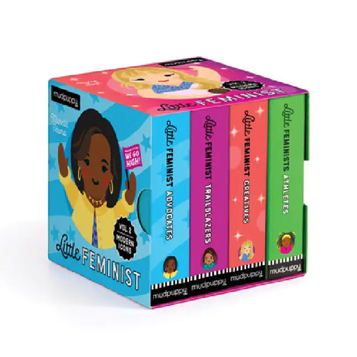 Little Feminist Board Book Set Volume 2: Modern Icons by Mudpuppy