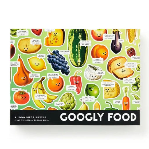 Googly Food 1000 Piece Puzzle by Brass Brass Monkey