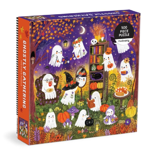 Ghostly Gathering 500 Piece Family Puzzle by Mudpuppy