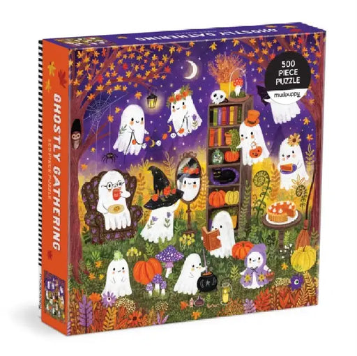 Ghostly Gathering 500 Piece Family Puzzle by Mudpuppy