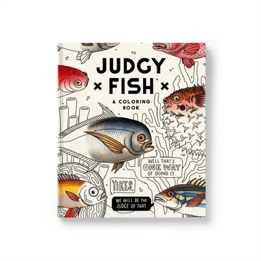 Judgy Fish Coloring Book by Brass Brass Monkey