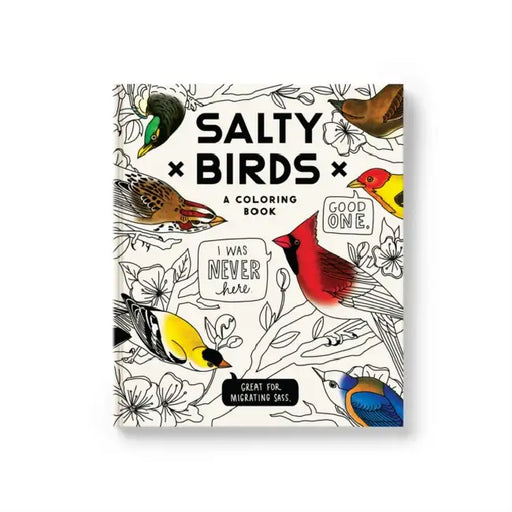 Salty Birds Coloring Book by Brass Brass Monkey