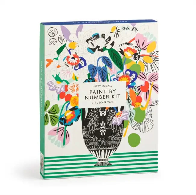 Kitty McCall Etruscan Vase 9 x 12 Paint by Number Kit by Galison