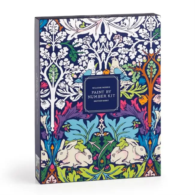 William Morris Brother Rabbit 9 x 12 Paint by Number Kit by Galison
