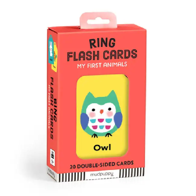 My First Animals Ring Flash Cards by Mudpuppy