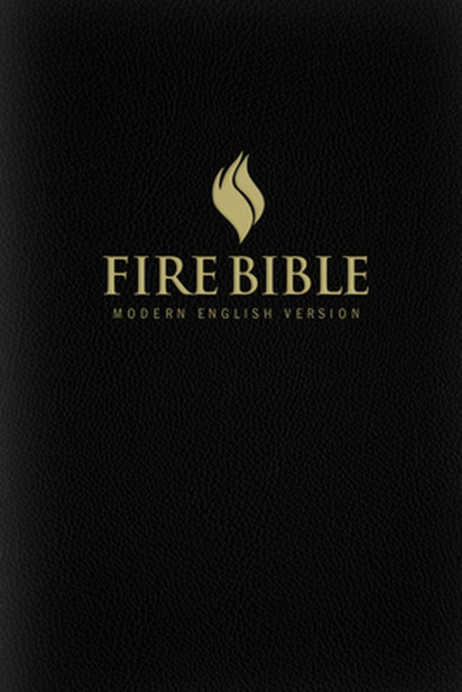 Mev Fire Bible: Black Bonded Leather - Modern English Version by Life Publishers