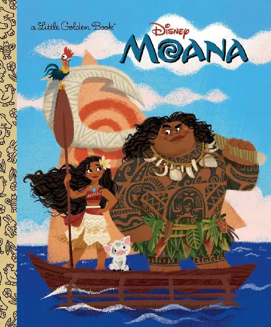 Moana Little Golden Book by Laura Hitchcock