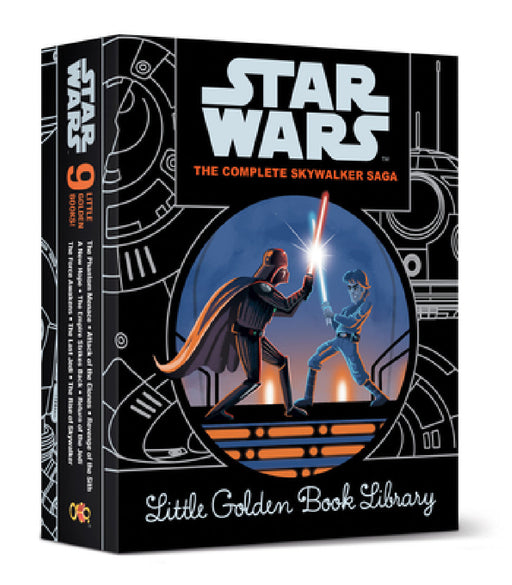 The Complete Skywalker Saga: Little Golden Book Library (Star Wars) by Various, Golden Books