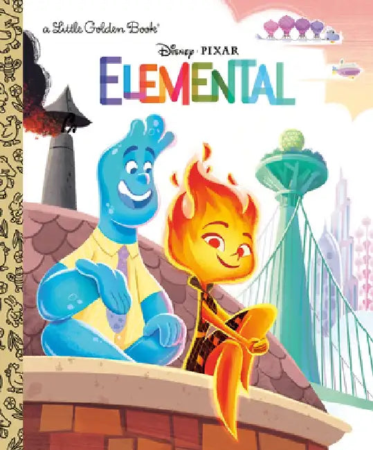 Disney/Pixar Elemental Little Golden Book by Golden Books