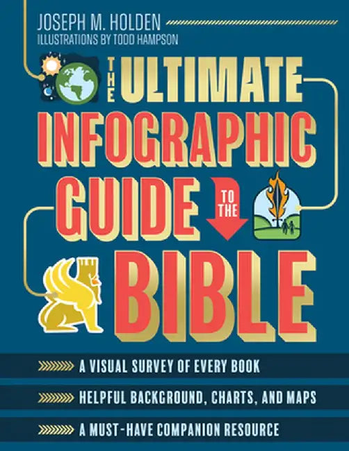 The Ultimate Infographic Guide to the Bible: *a Visual Survey of Every Book *helpful Background, Charts, and Maps *a Must-Have Companion Resource by Joseph M. Holden