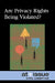 Are Privacy Rights Being Violated? by Ronald D. Lankford Jr, Stefan Kiesbye