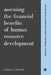 Assessing the Financial Benefits of Human Resource Development by Richard a. Swanson