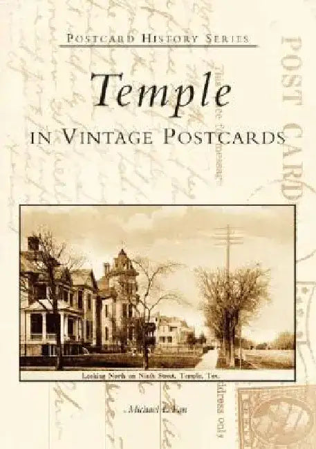 Temple in Vintage Postcards by Lefan Michael