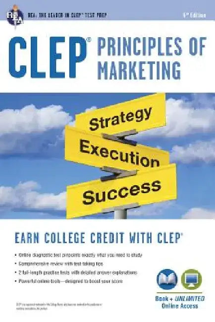 Clep(r) Principles of Marketing Book + Online by James E. Finch