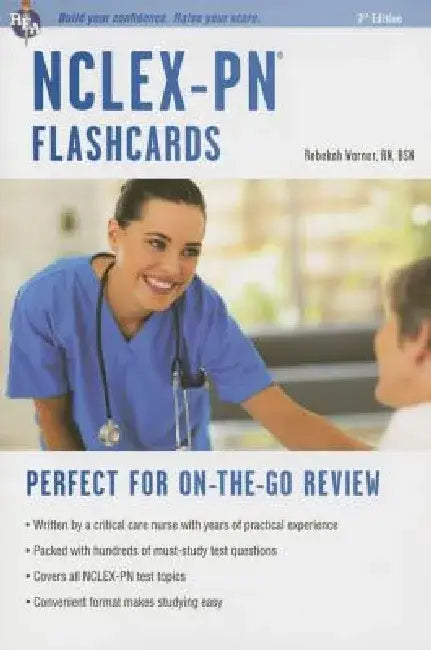 NCLEX-PN Flashcard Book by Rebekah Warner