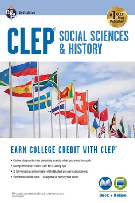 Clep(r) Social Sciences & History Book + Online, 2nd Ed. by Scott Dittloff