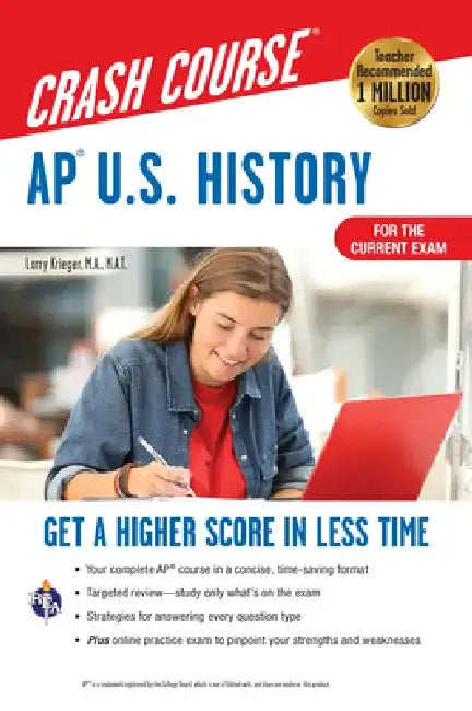 Ap(r) U.S. History Crash Course 5th Ed., Book + Online by Larry Krieger