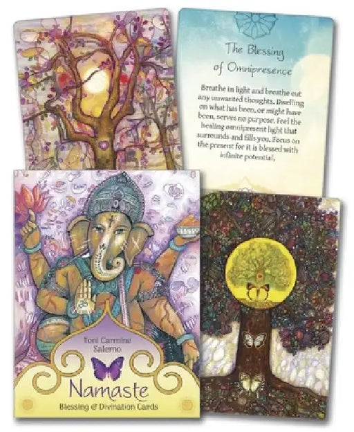 Namaste Blessing & Divination Cards by Toni Carmine Salerno