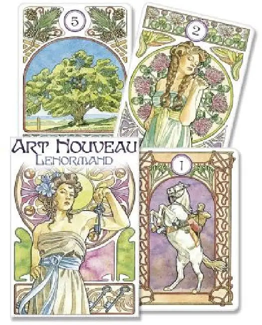 Art Nouveau Lenormand Oracle by Lunaea Weatherstone