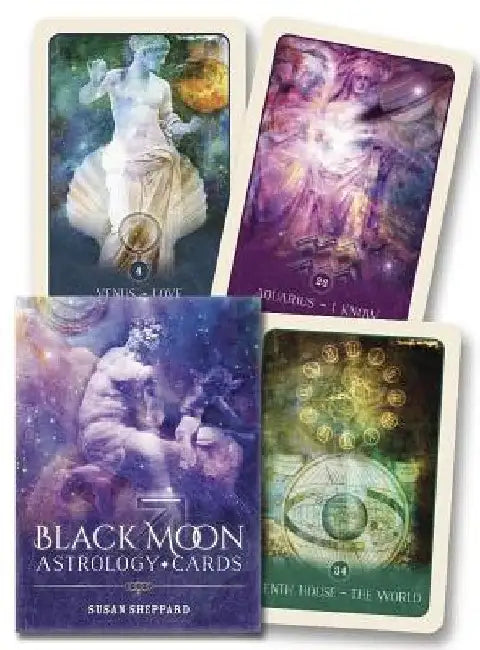 Black Moon Astrology Cards by Susan Sheppard