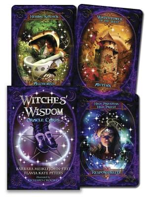 Witches' Wisdom Oracle Cards by Barbara Meiklejohn-Free