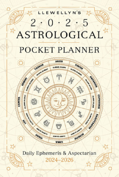 Llewellyn's 2025 Astrological Pocket Planner: Daily Ephemeris & Aspectarian 2024-2026