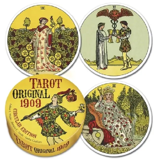 Tarot Original 1909 Circular Deck by Arthur Edward Waite