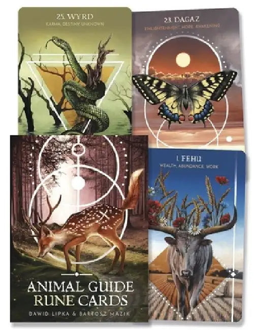 Animal Guide Rune Cards by Dawid Lipka