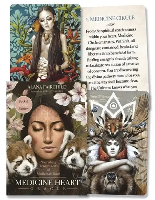 Medicine Heart Oracle (Pocket Panda Edition): Nourishing Transfusions of Medicinal Grace by Alana Fairchild