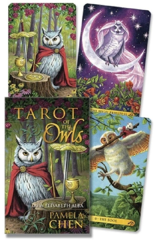 Tarot of the Owls Mini Deck by Pamela Chen