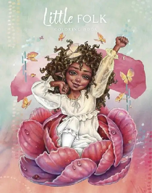 Little Folk Coloring Book by Karron, Christine