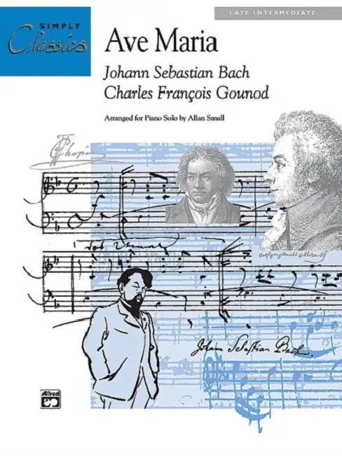 Ave Maria: Sheet by Charles Francois Gounod, Allan Small
