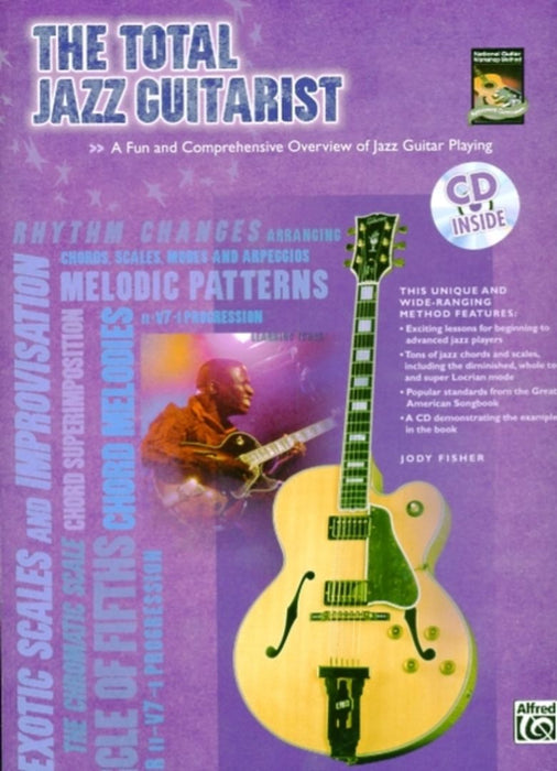 Total Jazz Guitarist Bkcd by J Fisher