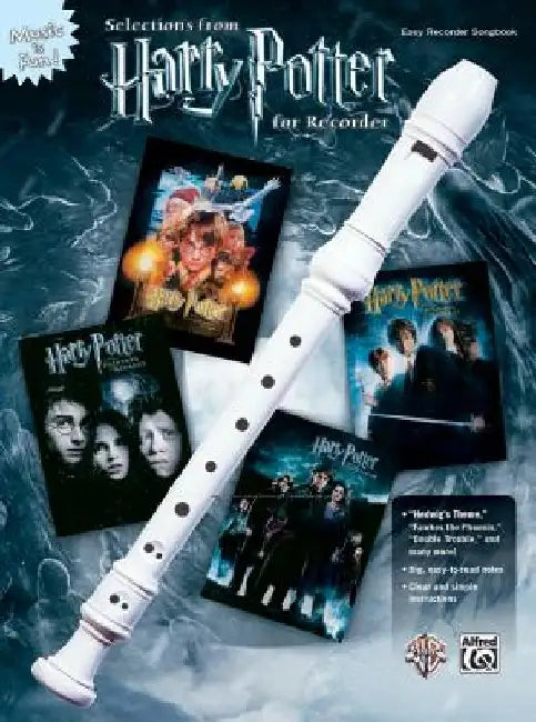 Selections from Harry Potter for Recorder by Alfred Music
