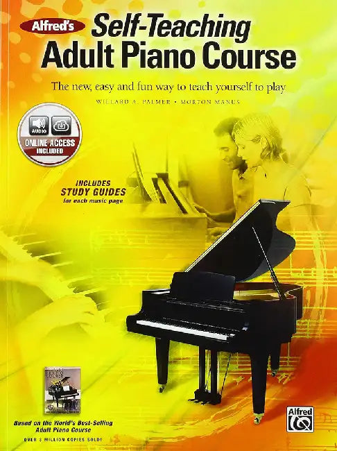 Alfred's Self-Teaching Adult Piano Course by Willard Palmer