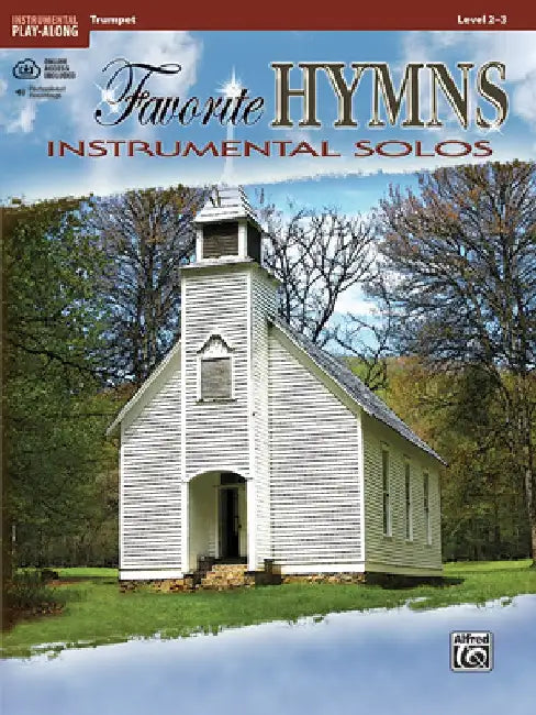 Favorite Hymns Instrumental Solos: Trumpet, Book & CD by Alfred Music