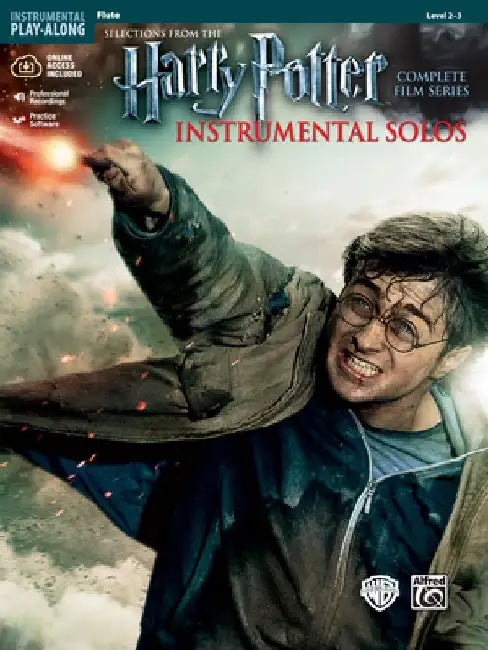 Harry Potter Instrumental Solos: Flute, Book & Online Audio/Software by Bill Galliford