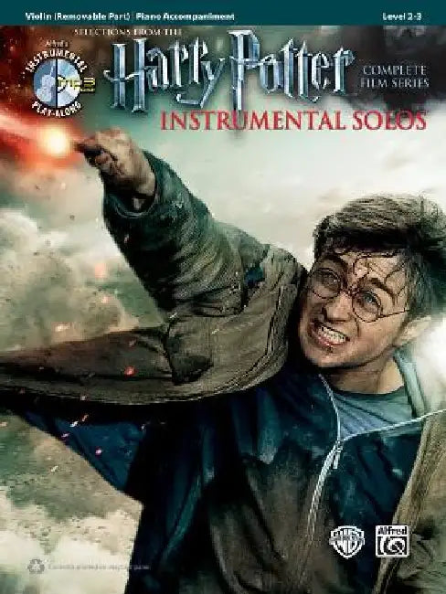 Harry Potter Instrumental Solos for Strings: Violin, Book & CD by Bill Galliford