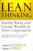 Lean Thinking by James P. Womack