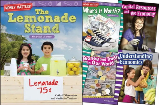 Financial Literacy Grades 2-3: 5-Book Set by Multiple Authors