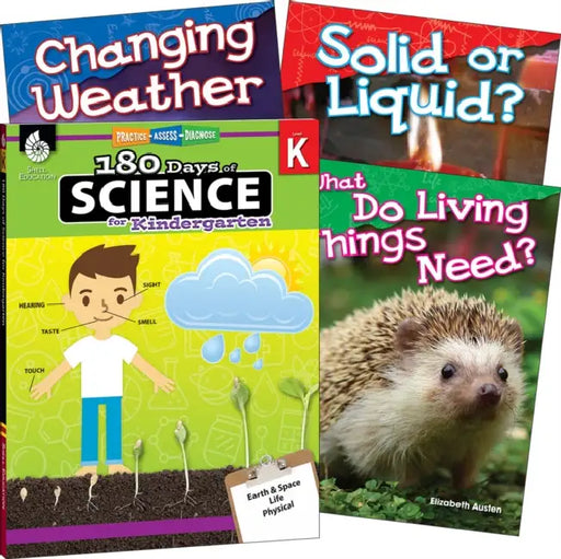 Learn-At-Home: Science Bundle Grade K: 4-Book Set by Multiple Authors