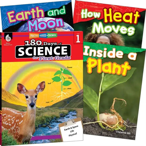 Learn-At-Home: Science Bundle Grade 1: 4-Book Set by Multiple Authors