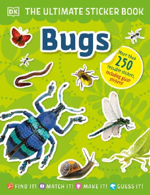 Ultimate Sticker Book Bugs by DK