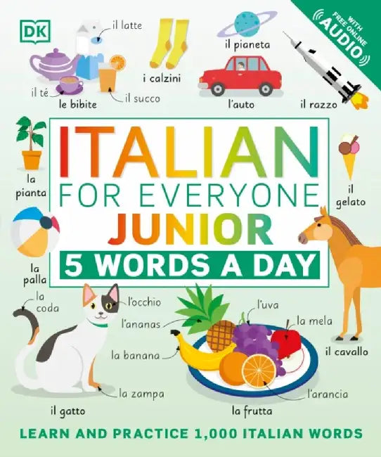 Italian for Everyone Junior: 5 Words a Day by DK