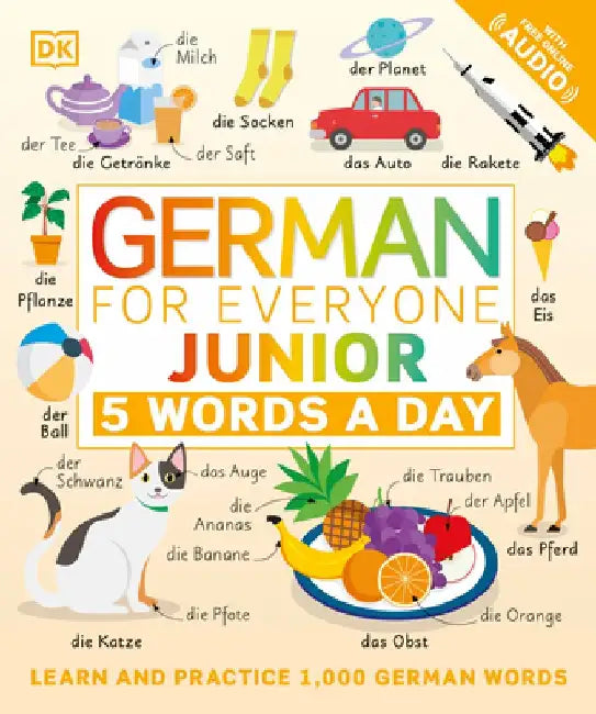 German for Everyone Junior: 5 Words a Day by DK