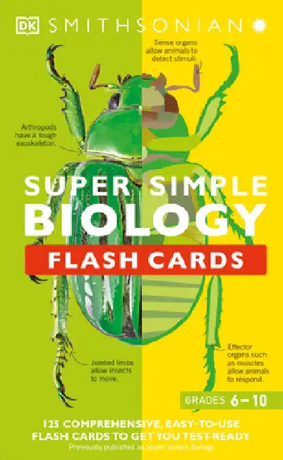 Super Simple Flashcards Biology by DK