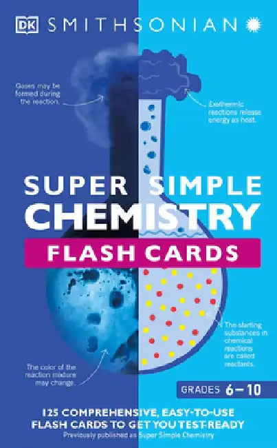 Super Simple Flashcards Chemistry by DK