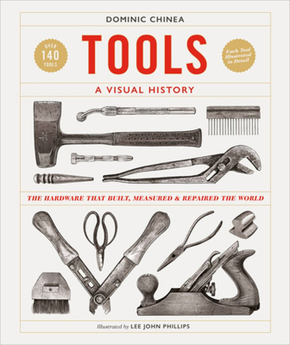 Tools: A Revealing Visual History of Essential Hardware by Dominic Chinea