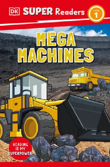 DK Super Readers Level 1 Mega Machines by DK