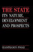 The State: Its Nature, Development and Prospects by Gianfranco Poggi